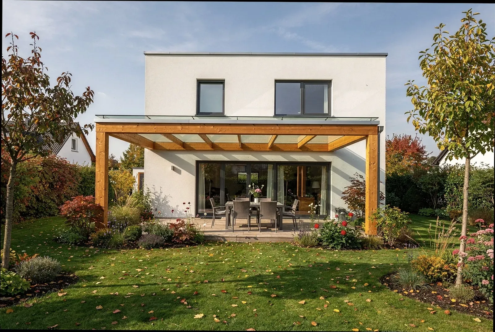 Glas-Terrassenüberdachung Spenge